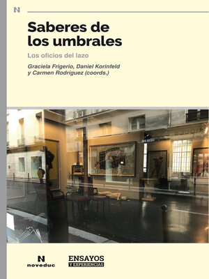 cover image of Saberes de los umbrales